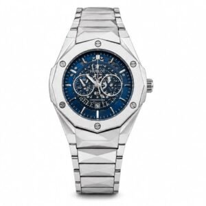 Blue Chronograph Luxury Watch