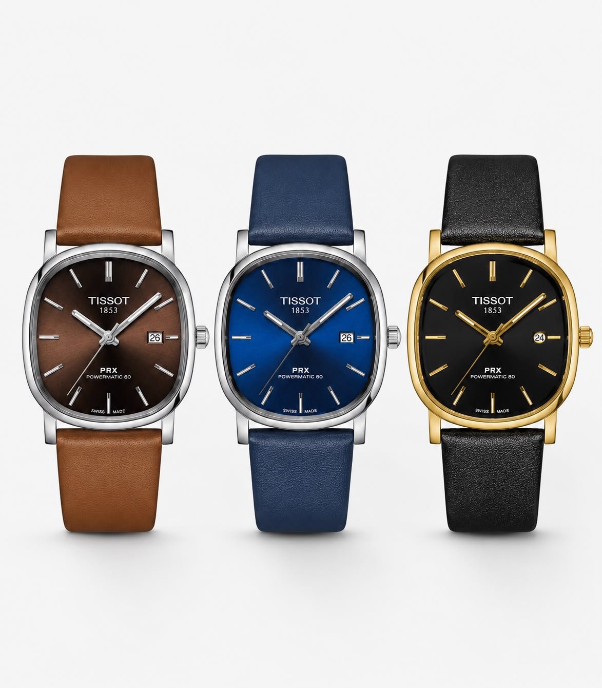 PRX-Style Classic Men's Watch – Premium Leather Strap - Image 2