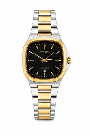 Two-Tone Black & Gold Automatic Watch